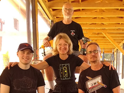 Unser Team im Mai in Albanien